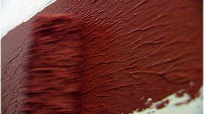 Farbe aufrollen