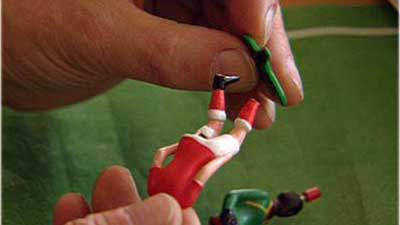 Tippkick-Spieler reparieren